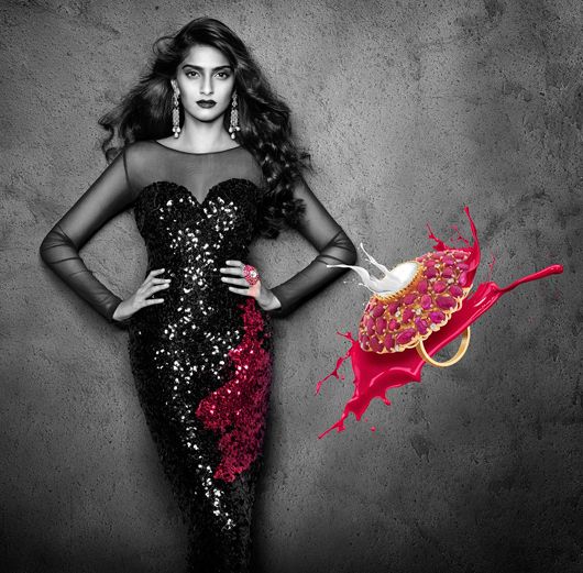 Sonam Kapoor is the brand ambassador for GJEPC