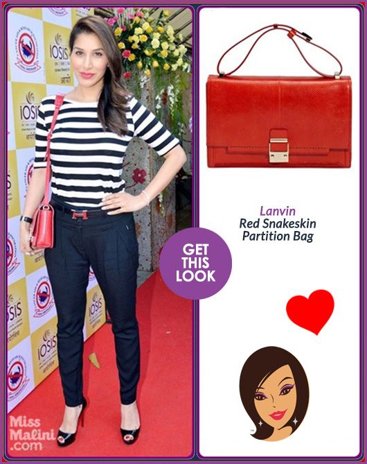 Get This Look: Sophie Choudry Flaunts Her Lanvin