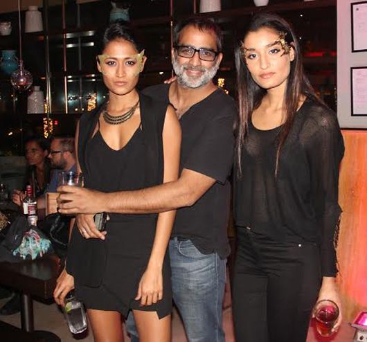 Surily Joseph with husband Sujal Shah and Kanishtha Dhankar