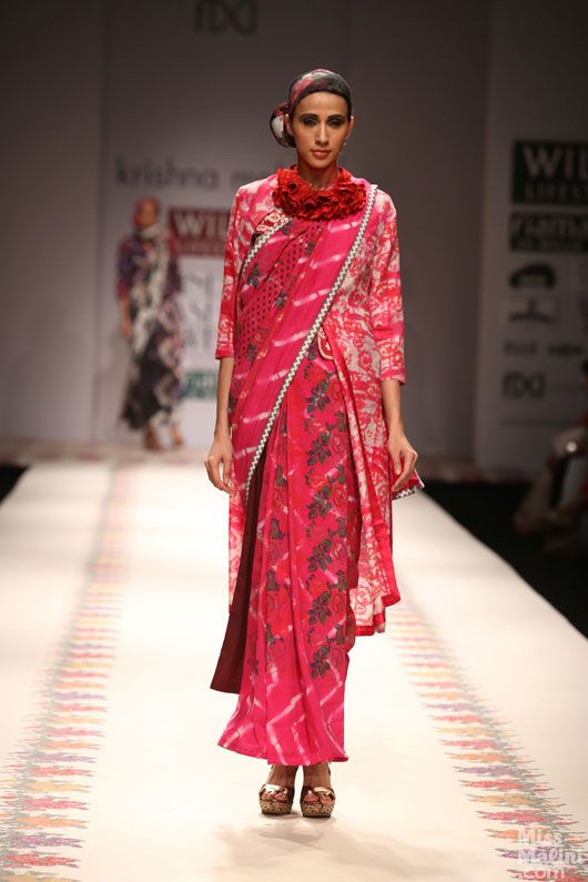 Krishna Mehta for Wills India Fashion Week