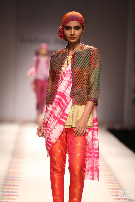 Krishna Mehta for Wills India Fashion Week