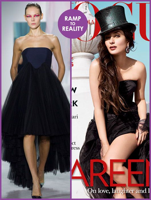 Ramp to Reality: Kareena Kapoor in Dior