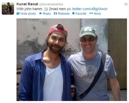 Kunal Rawal's tweet