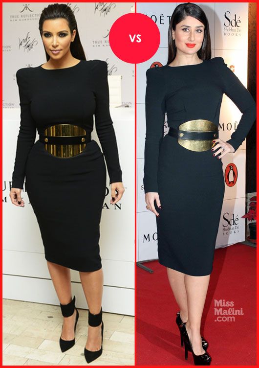 Who Wore It Better? Kareena Kapoor or Kim Kardashian