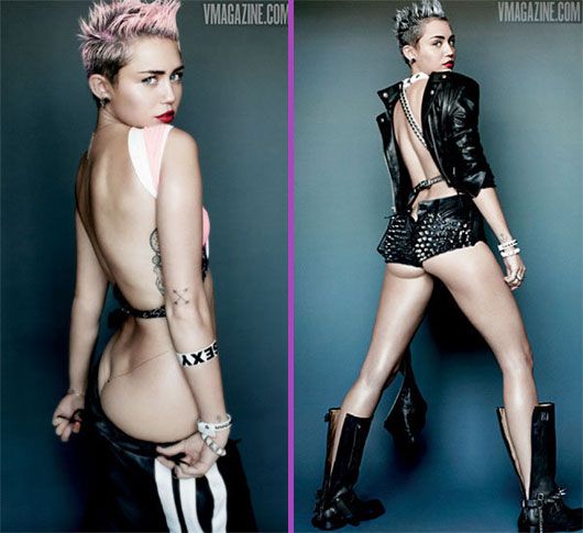 Miley Cyrus in V magazine