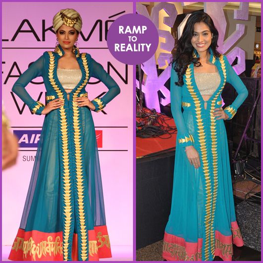 Ramp To Reality: Former Miss India Neha Hinge Goes Colourful in MapxencaRS