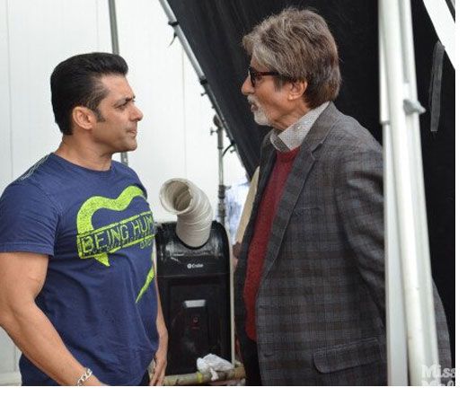 Salman Khan and Amitabh Bachchan