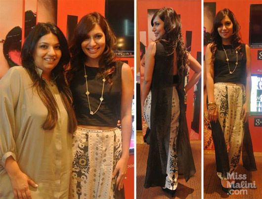 MissMalini in Payal Singhal and with Payal Singal