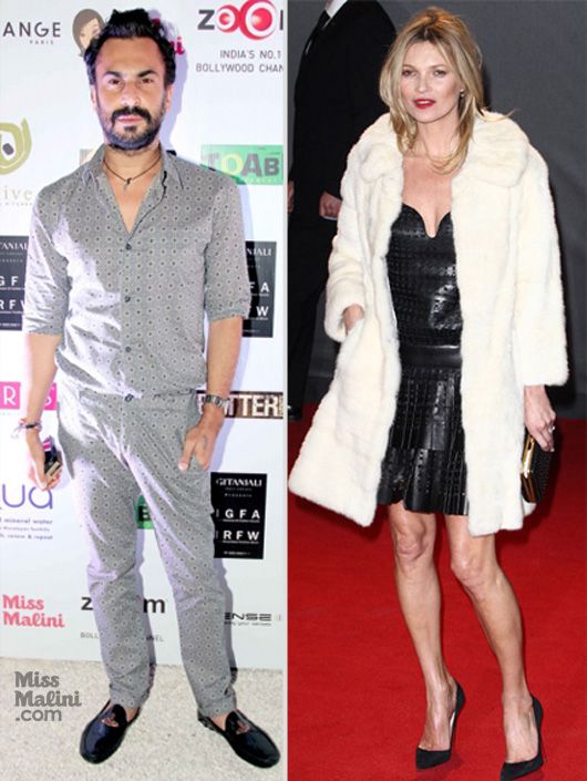 Aki Narula and Kate Moss (Image: Eonline.com)