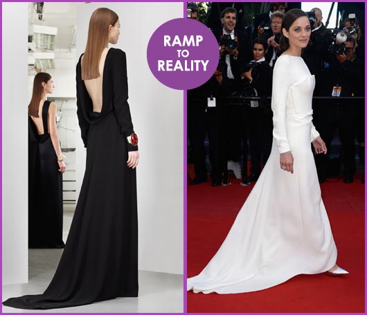 Ramp to Reality: Marion Cottilard in Dior