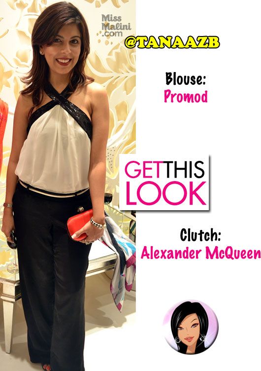 Get This Look: Tanaaz Bhatia in Promod & Alexander McQueen
