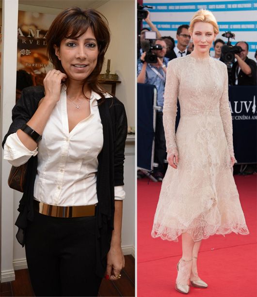 Malini Ramani and Cate Blanchett (Image: BecauseIamfabulous.com)