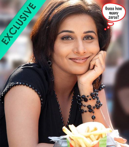 Guess What Vidya Balan Charges for a TV Ad?!