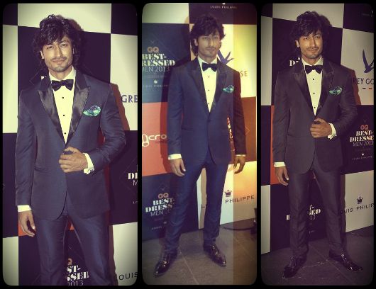 Vidyut Jammwal in Troy Costa at the 2013 GQ Best Dressed Party (Photo courtesy | GQ India)