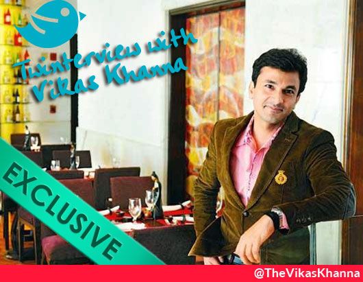 Exclusive Twinterview with Chef Vikas Khanna