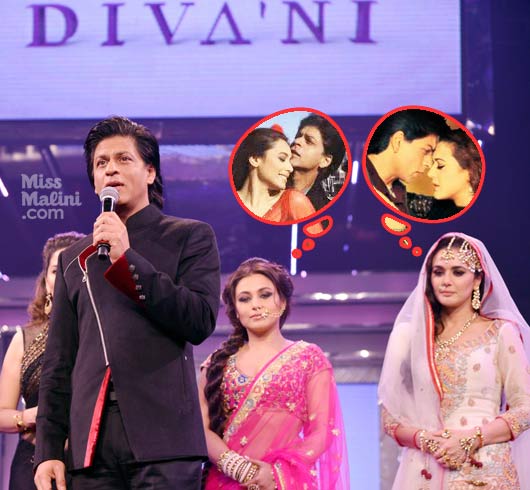 Shah Rukh Khan, Rani Mukerji and Preity Zinta