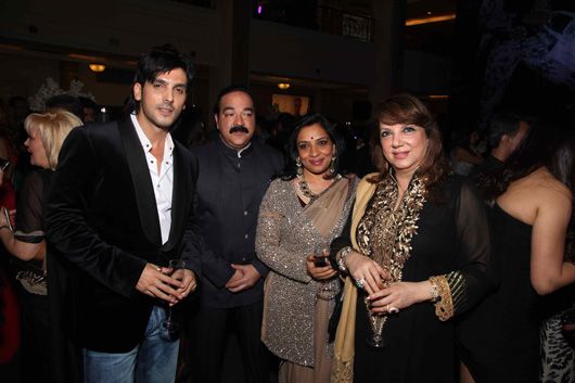 Zayed Khan, Ritu & Ajatshatru Singh & Zarine Khan at the launch of the Roberto Cavalli flagship store in Delhi on December 8, 2012