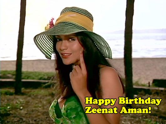 November 19th: Happy Birthday Zeenat Aman! Her 3 Most Iconic Looks.
