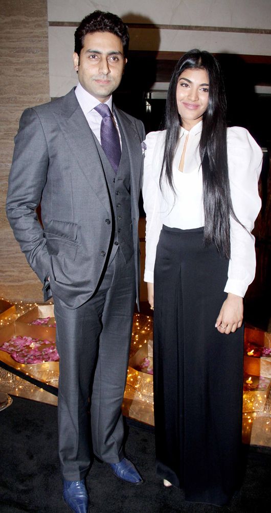 Abhishek Bachchan and Radhika Goenka