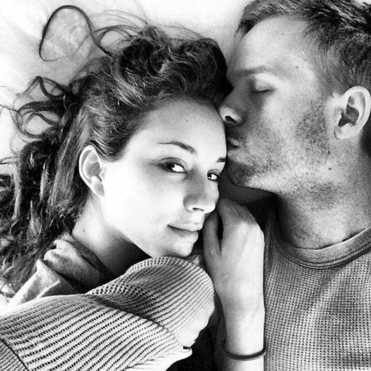 Patrick J. Adams and Troian Bellisario (Instagram)