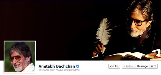 Amitabh Bachchan official Facebook page
