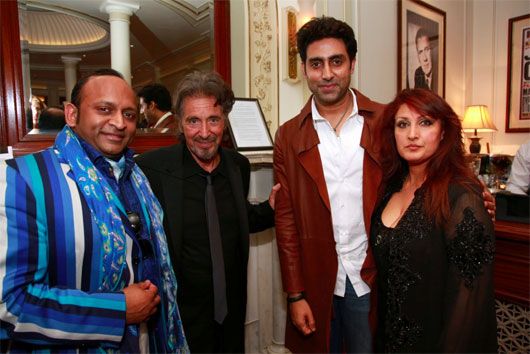 Deepak Kuntawala, Al Pacino, Abhishek Bachchan, Teji Singh