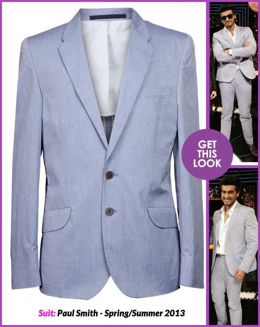 Get This Look: Arjun Kapoor&#8217;s Front Row Style by Paul Smith