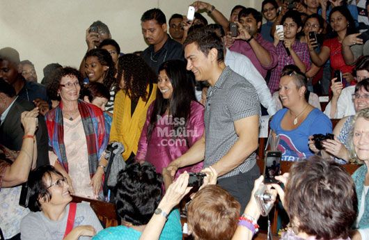 Photos: Aamir Khan at KEM Hospital