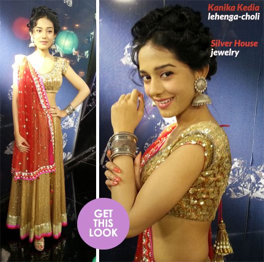 Get This Look: Amrita Rao Celebrates Diwali in Gold and Silver
