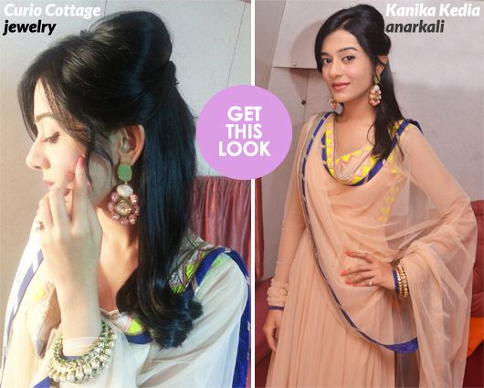Get This Look: Amrita Rao in Kanika Kedia for Singh Saab The Great Promotions