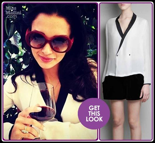 Get This Look: Amy Jackson in Zara