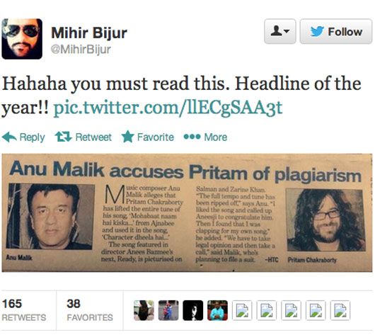 Did You Know Anu Malik Accused Pritam of Plagiarism?