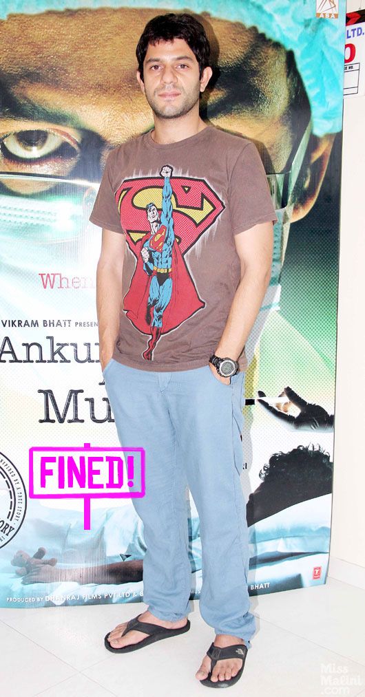 Fined! Actor Arjun Mathur’s Just-Out-Of-Bed Look