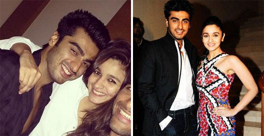 Arjun Kapoor and Alia Bhatt