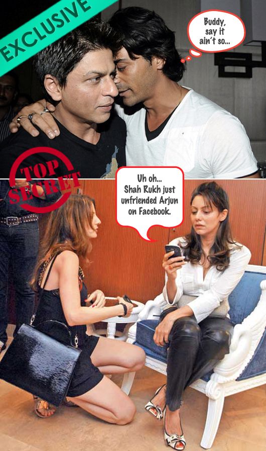 Shah Rukh Khan and Arjun Rampal fallout