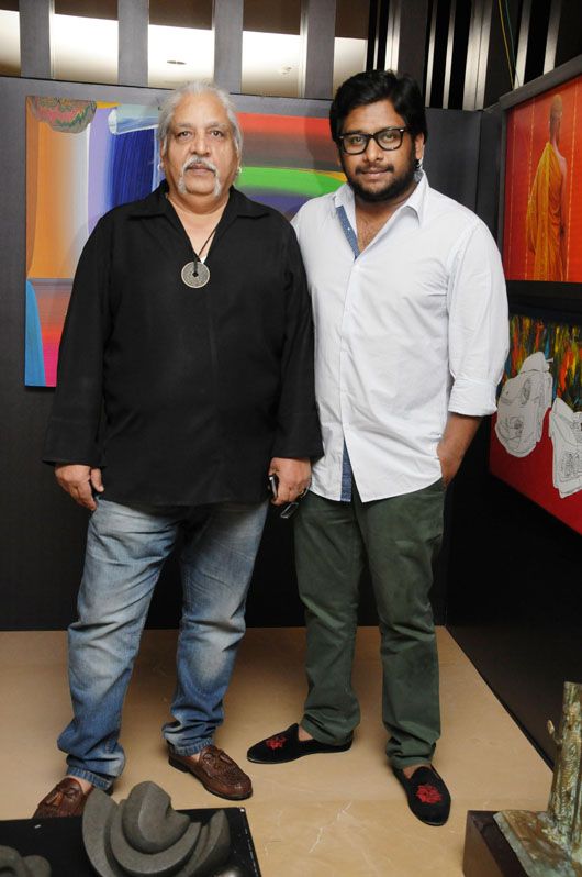 Artists Charan Sharma and Pratik Sharma