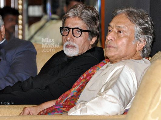 Amitabh Bachchan and Ustad Amjad Ali Khan