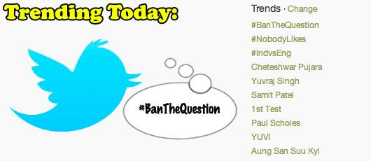 #BanTheQuestion