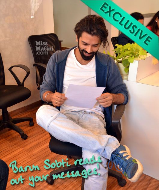Exclusive: Barun Sobti Reads Out Fan Tweets!