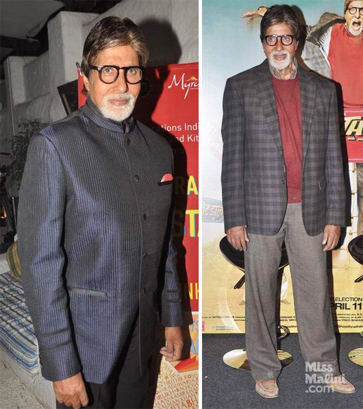 2 Looks, 1 Day: Which Style Suits Amitabh Bachchan Better?