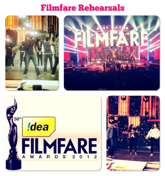 Filmfare Rehearsals