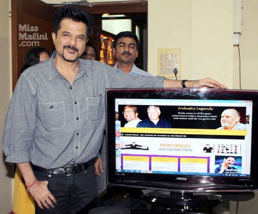 Mithun Chakraborty and Anil Kapoor Launch ‘CINTAA’ Website