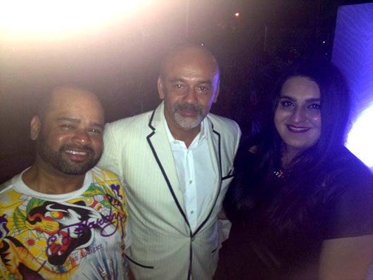 Spotted: Christian Louboutin at the Lakme Fashion Week Party in Mumbai