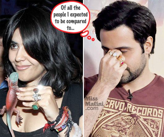 Is Ekta Kapoor Rubbing Off On Emraan Hashmi?