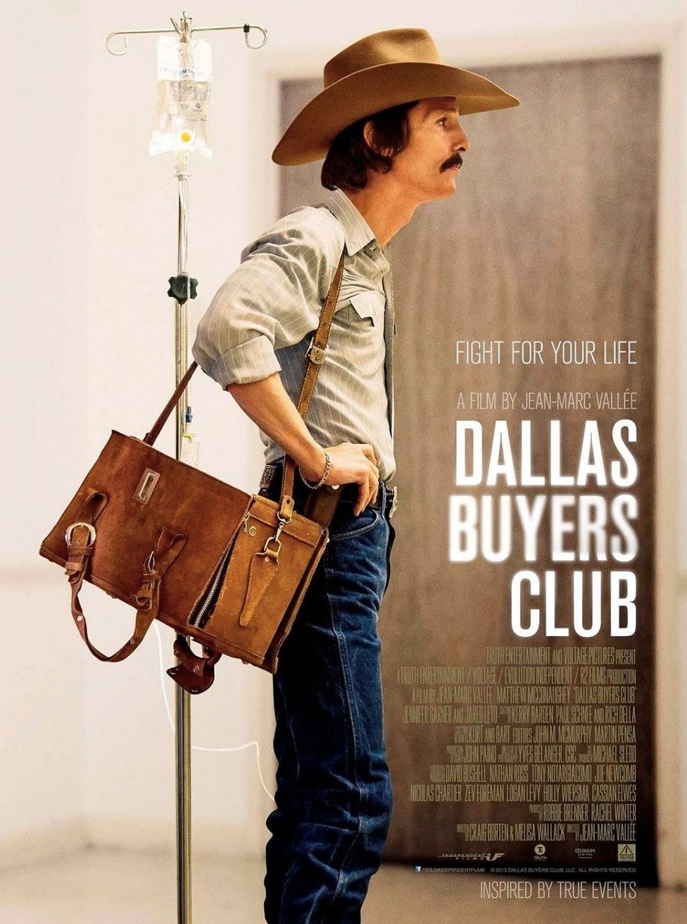 Matthew McConaughey as Ron Woodroof in Dallas Buyers Club