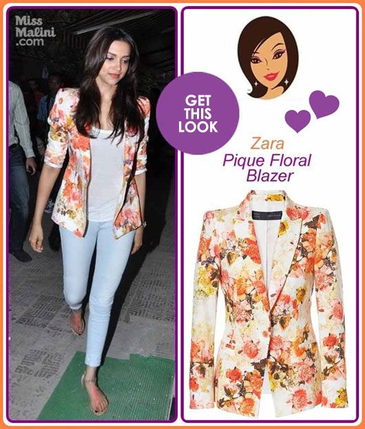 Get This Look: Deepika Padukone Goes Floral