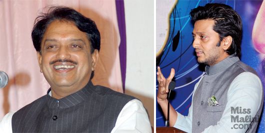 Vilasrao Deshmukh, Riteish Deshmukh