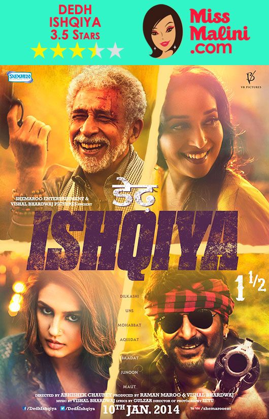 Bollywood Movie Review: Dedh Ishqiya