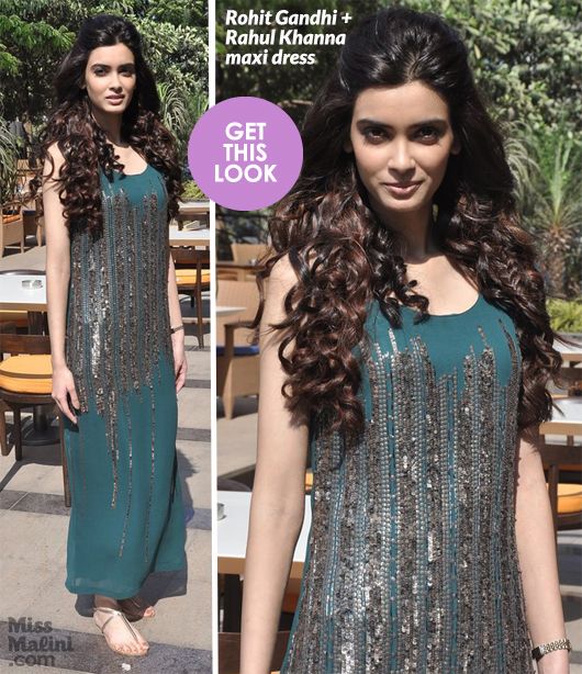 Get This Look: Diana Penty Goes Green