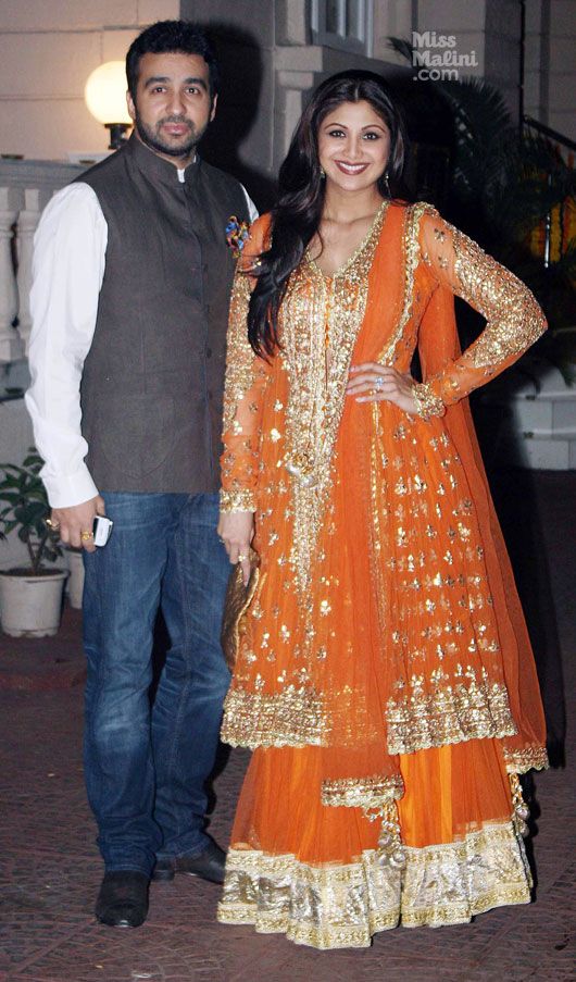 Raj Kundra and Shilpa Shetty
